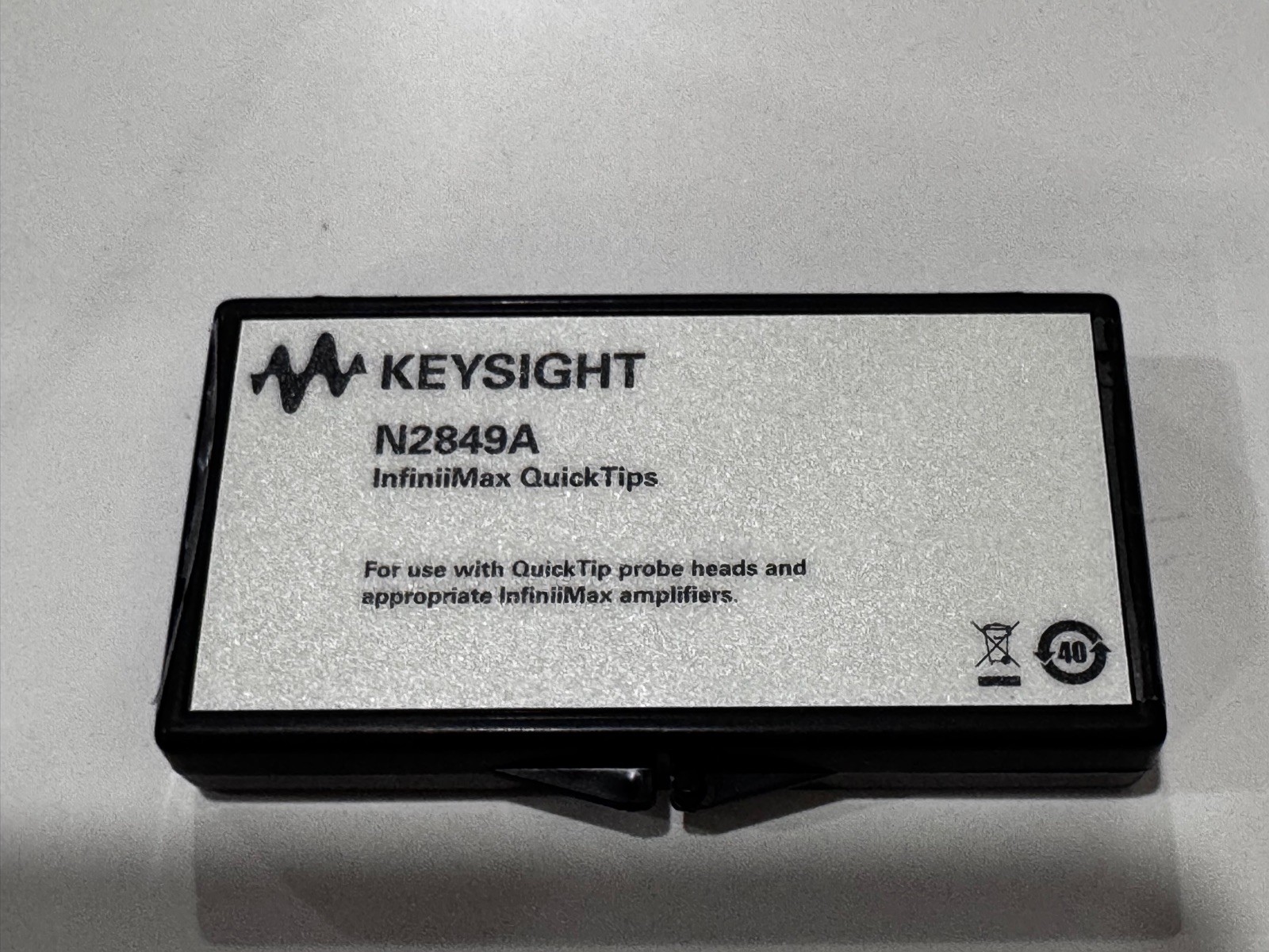 Keysight Agilent N2849A InfiniiMax Quick Tips For Use With Quicktip Probe Heads