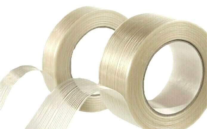 Fiberglass Filament Reinforced Tape 3/4″ 1″ 2″ x 55 Yards Strapping Packaging