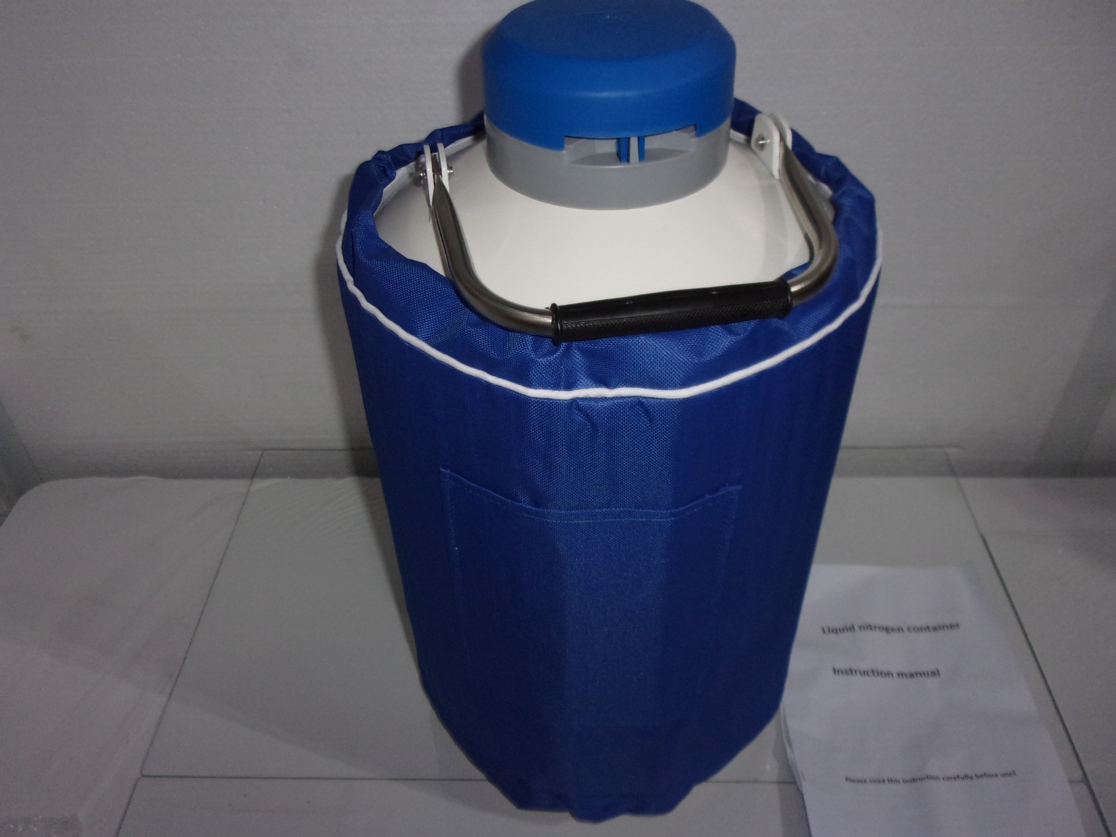 10L Liquid Nitrogen Container Cryogenic Container (LN2) Aluminum Alloy New