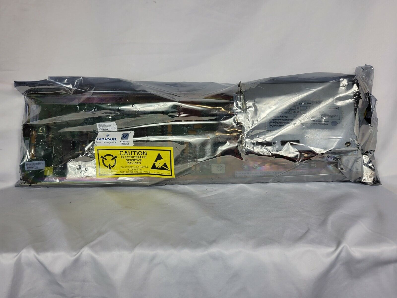 FISHER DC6400X1-ED5 CONTROL BOARD KEYBOARD ASSEMBLY – EMERSON Certified rebuil