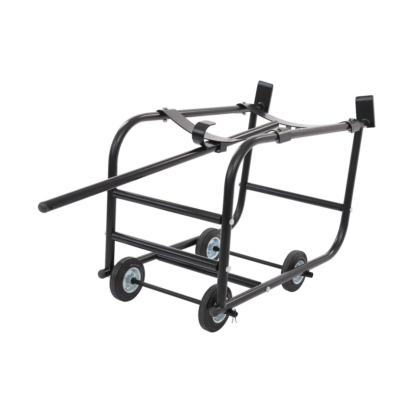 TFCFL 55 Gallon Drum Cradle, Movable Drum Cradle Drum Stand 600-pound Capacity,