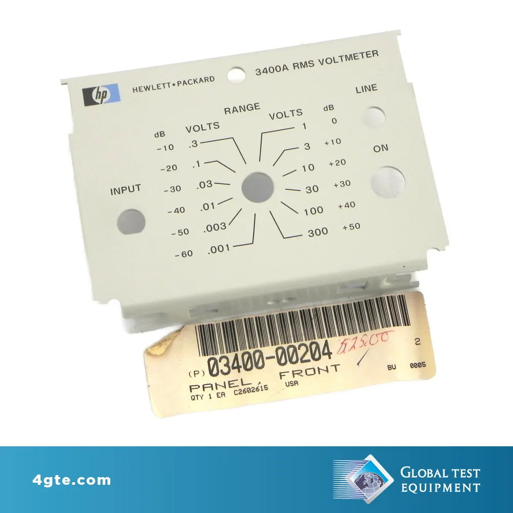 Keysight 03400-00202 – NEW Panel. Front, for 3400A RMS Voltmeter