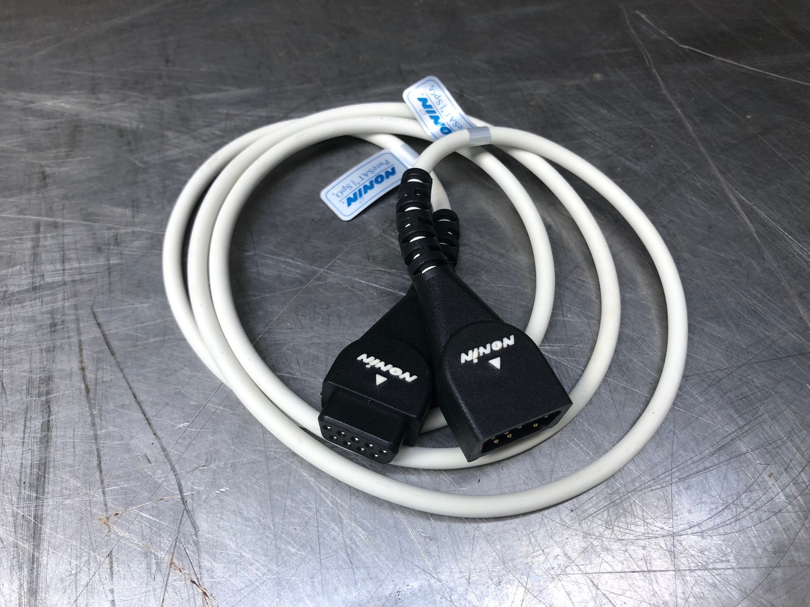 NOS Nonin Universal 3ft/1M SpO2 Oximeter Sensor Extension Cable PN: 6083-001