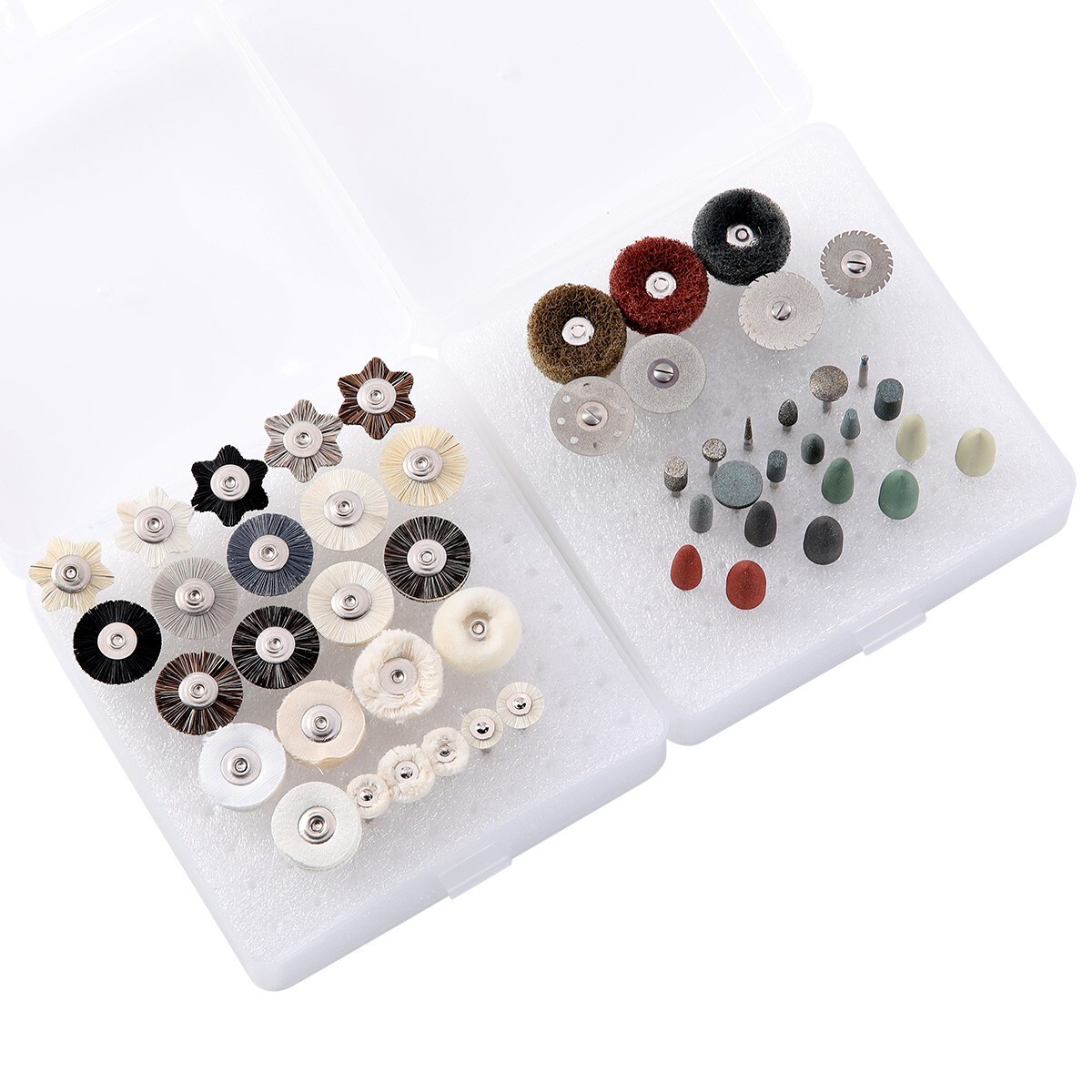 51Pcs/Box Dental Lab Polishing Kit HP Shank For Composite Ceramic 2.35mm