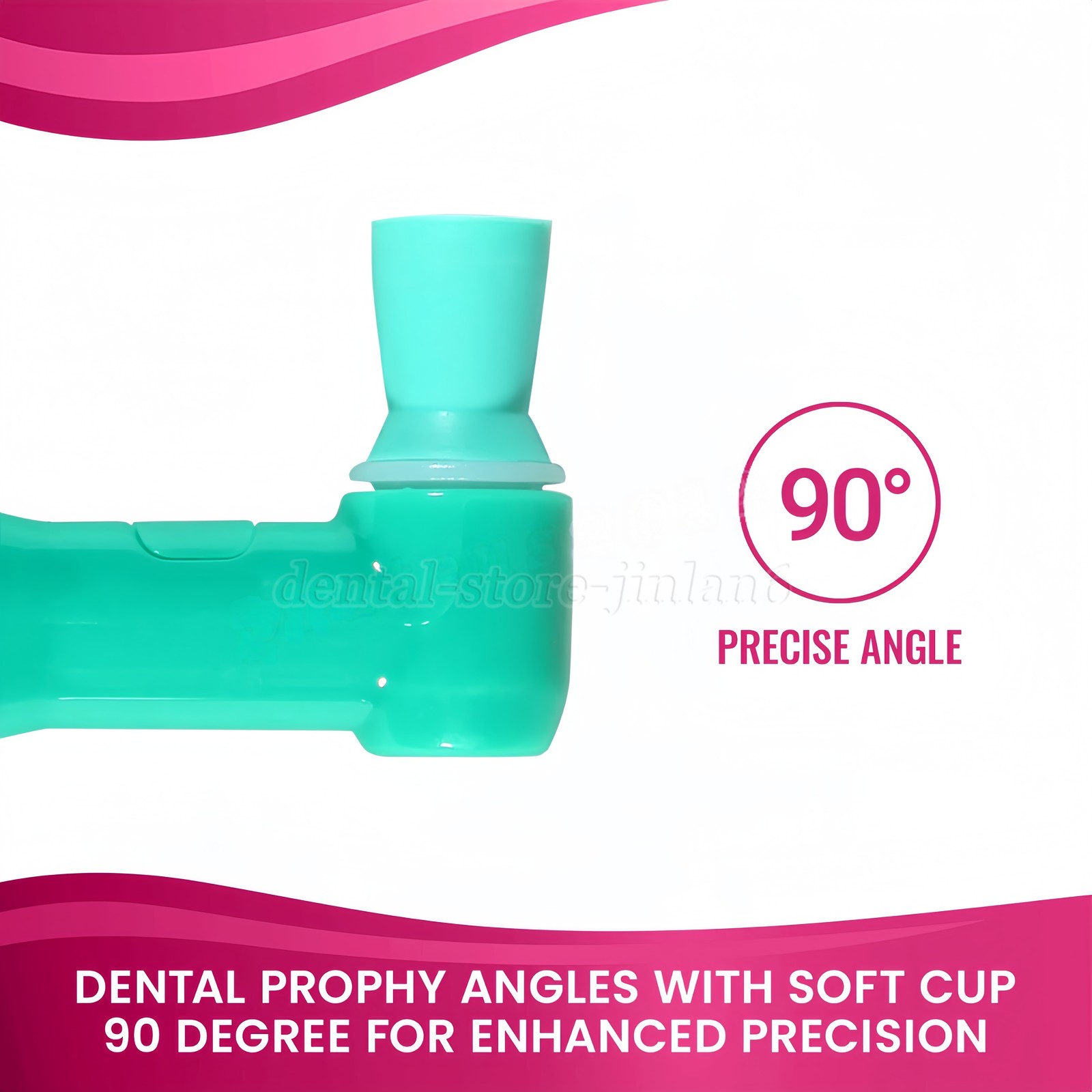 100 Dental Prophy Angles Soft Cup, Disposable & Latex Free, Premium Quality