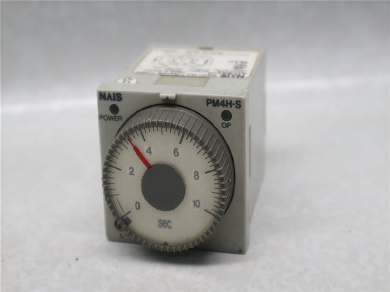 Nais Matsushita ATC22173 PM4HS-H-AC240V PM4H Multirange Timer 100-240V 50/60Hz