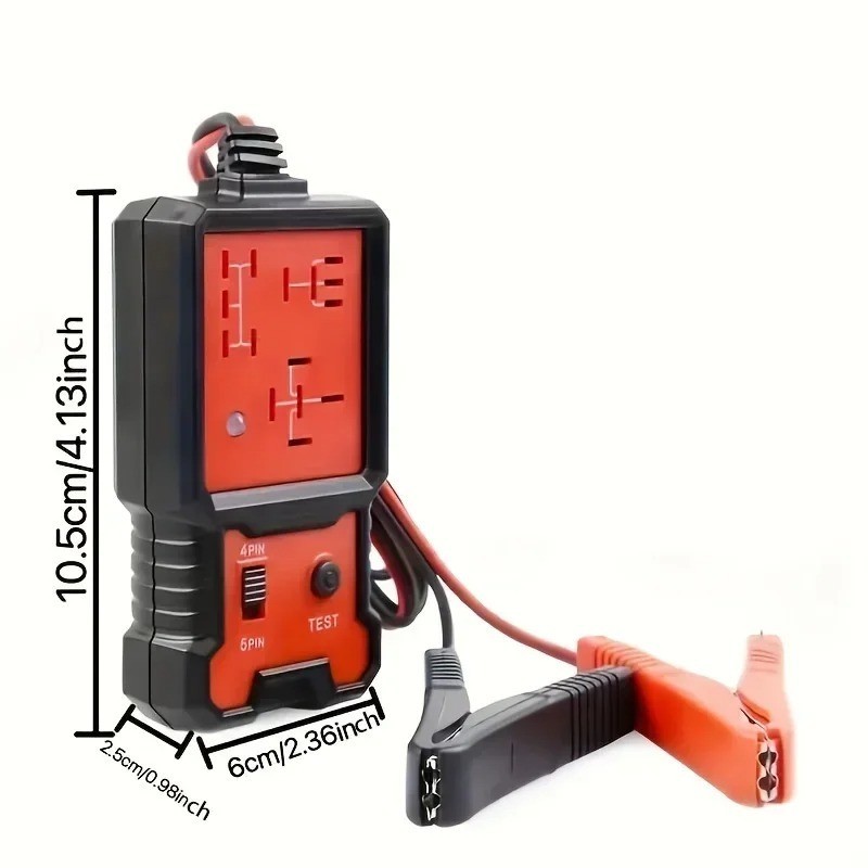 Newly-Arrived Handheld 12V Auto Relay Tester: 4 & 5 Pin Diagnostic Tool from USA