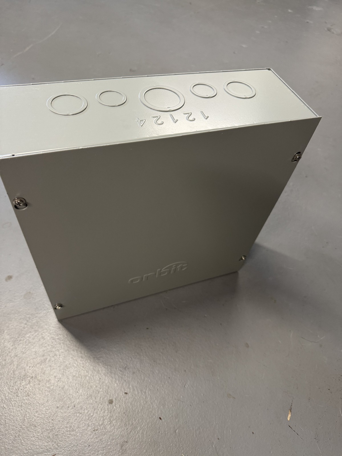 Orbit NEMA Type 1 Electrical Enclosure 12″ x 12″ x 4″ Steel Control Box UL