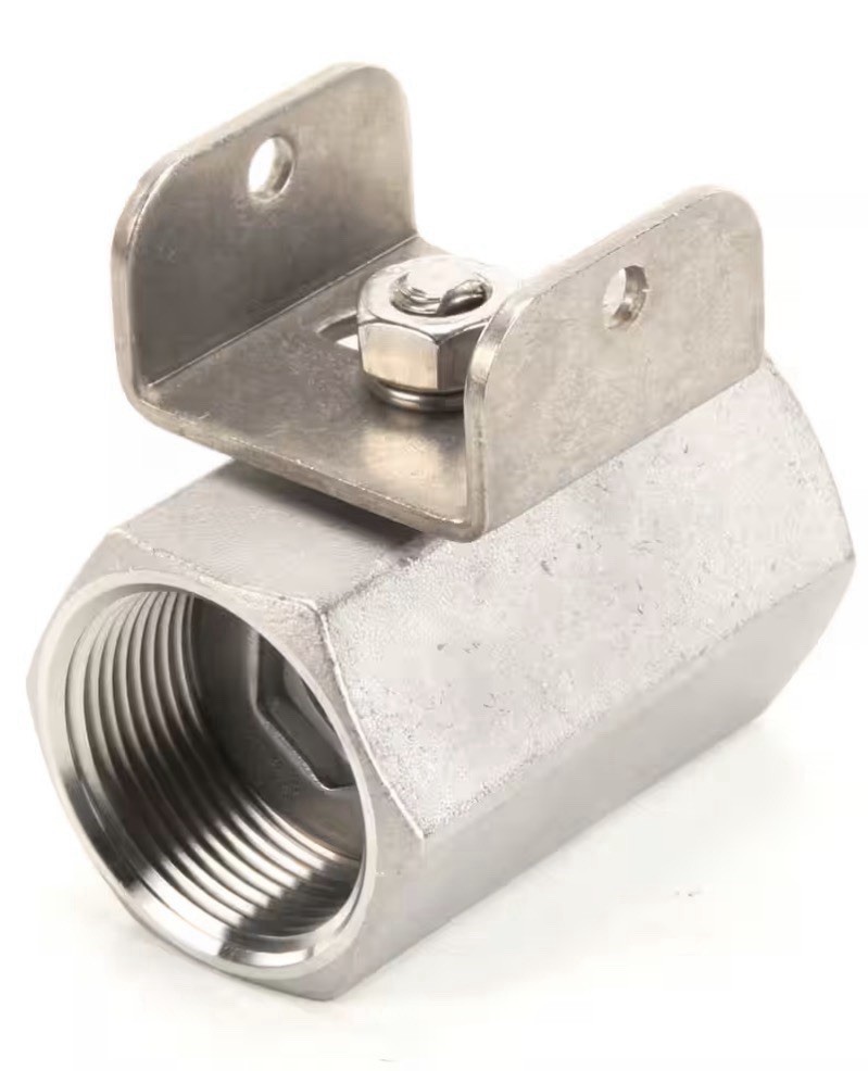 Pitco, PP10565, OEM Ball Valve, 1-1/4″ Standard Port, Stainless, Ships FREE UPS!
