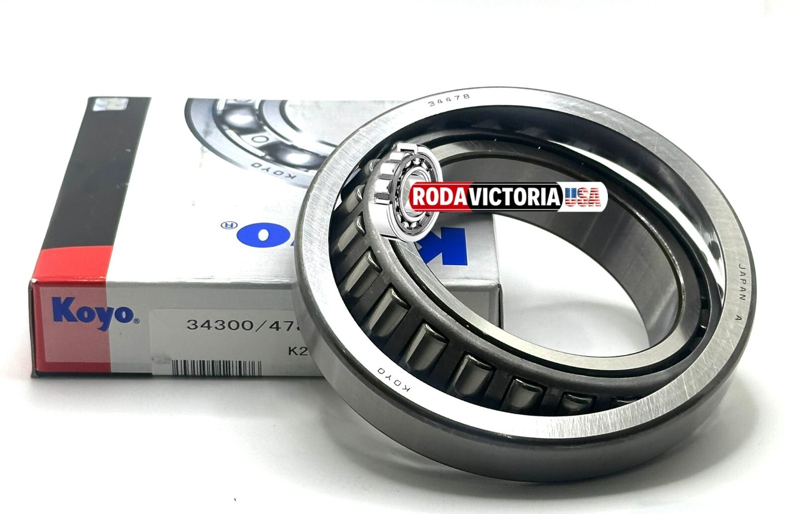 KOYO JAPAN 34300 34478 TAPERED ROLLER BEARING 76,20×121,44×24,61mm