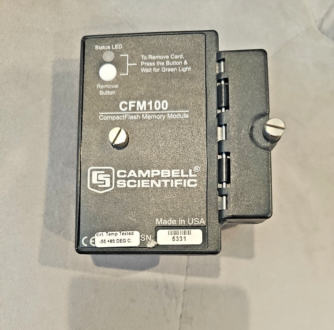 Campbell Scientific CFM100 Compact Flash Module with 2 Gigabyte Memory Card