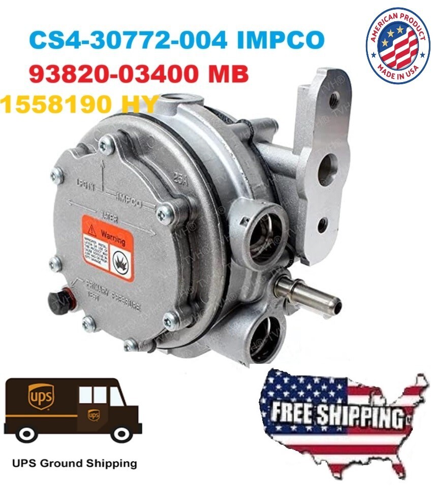 93820-03400 11FK-53040 IMPCO MITSUBISHI FORKLIFT REGULATOR VAPORIZER LPG