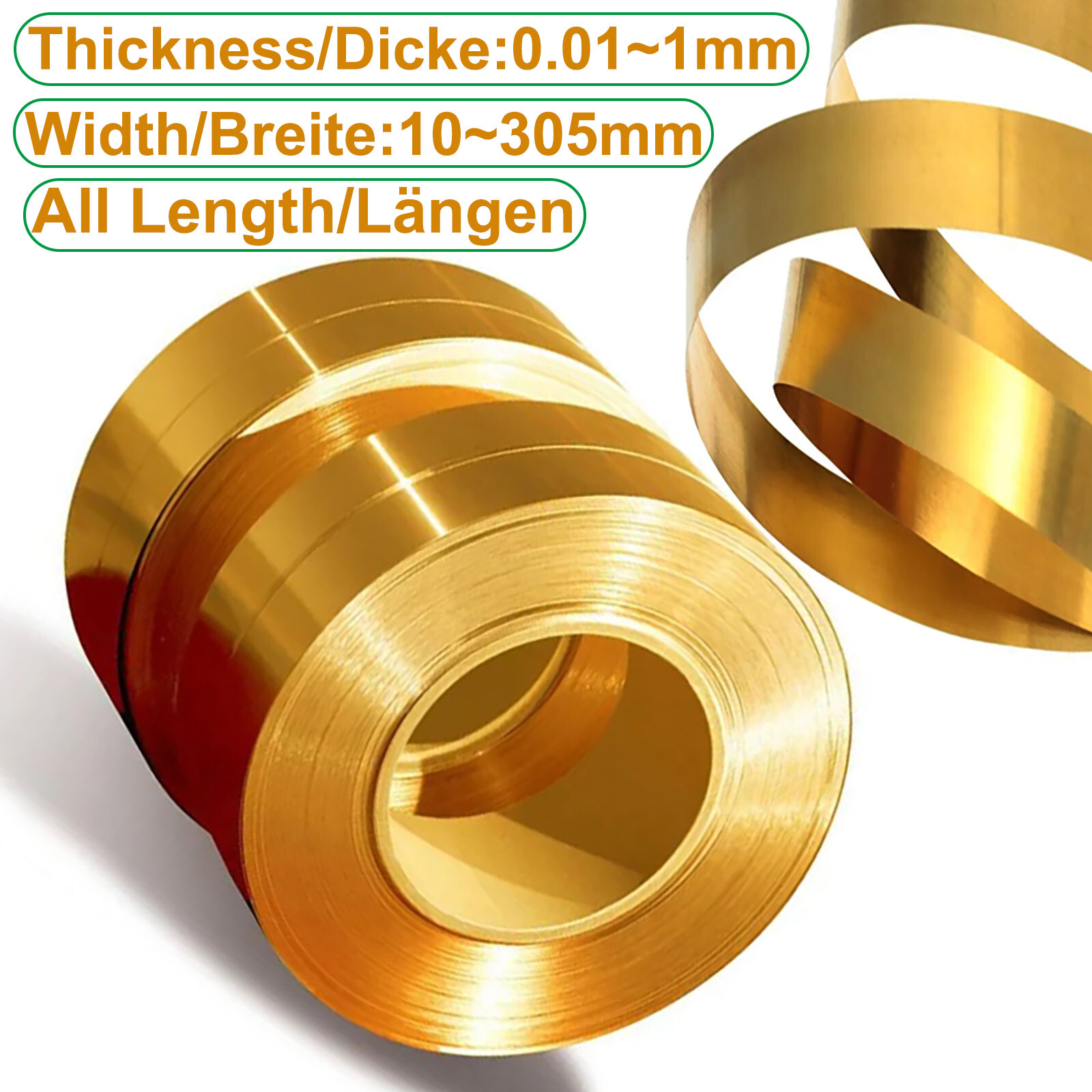 various size Brass Strip Brass Sheet Brass Coil Models making jewellery making