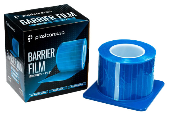 Barrier Film Blue BAR-BLU PlastCare 1200Sh/Rl 4×6 in