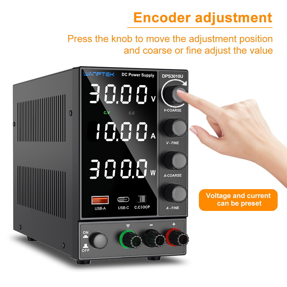DPS 0~30V 60V 120V 160V 0~2A 3A 5A 10A Adjustable Variable DC Bench Power Supply