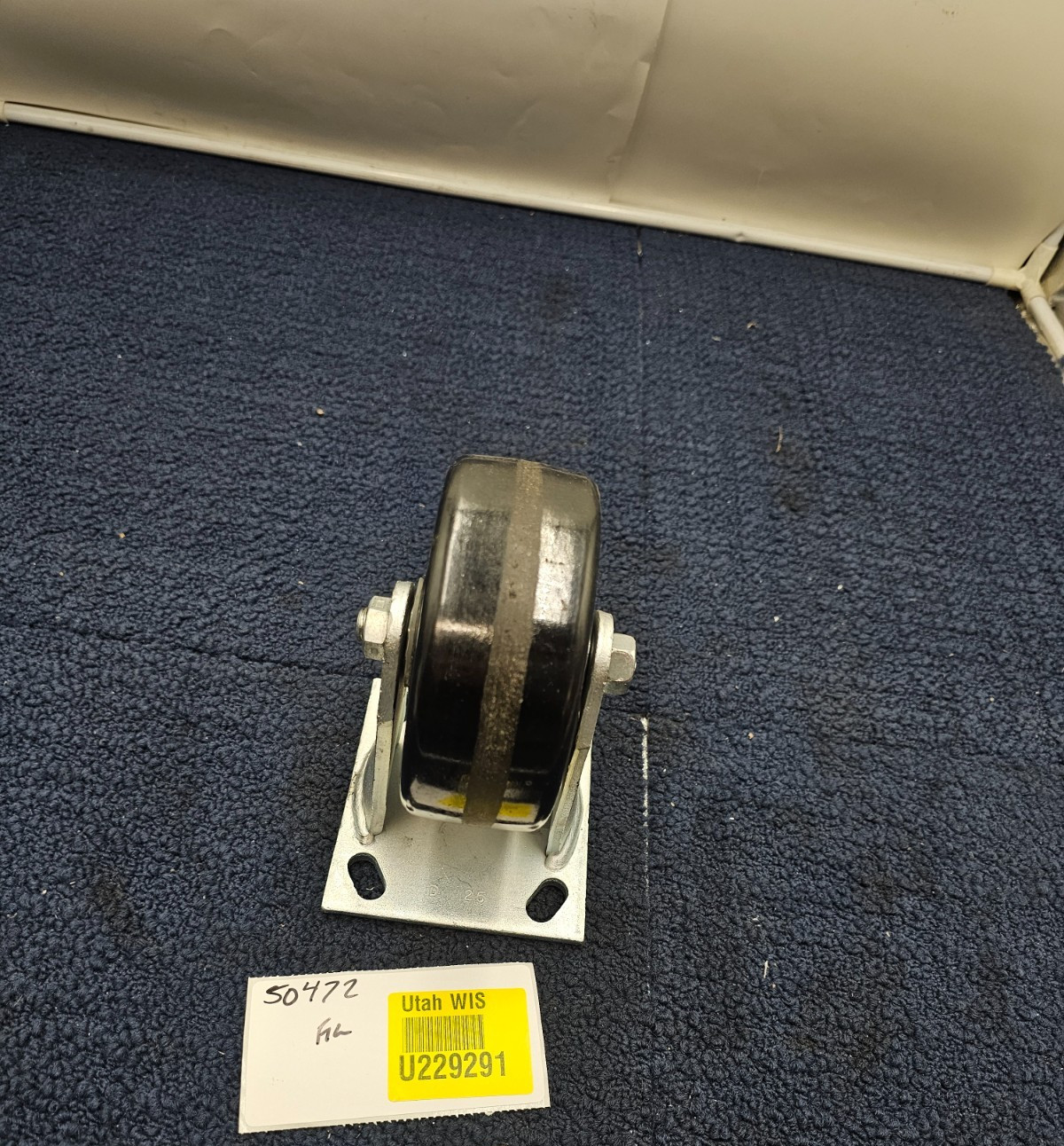 Colson Rigid Caster Wheel, 4-Hole Mounting, 4-1/2″ Wheel Diamater 6-1/2″ Height