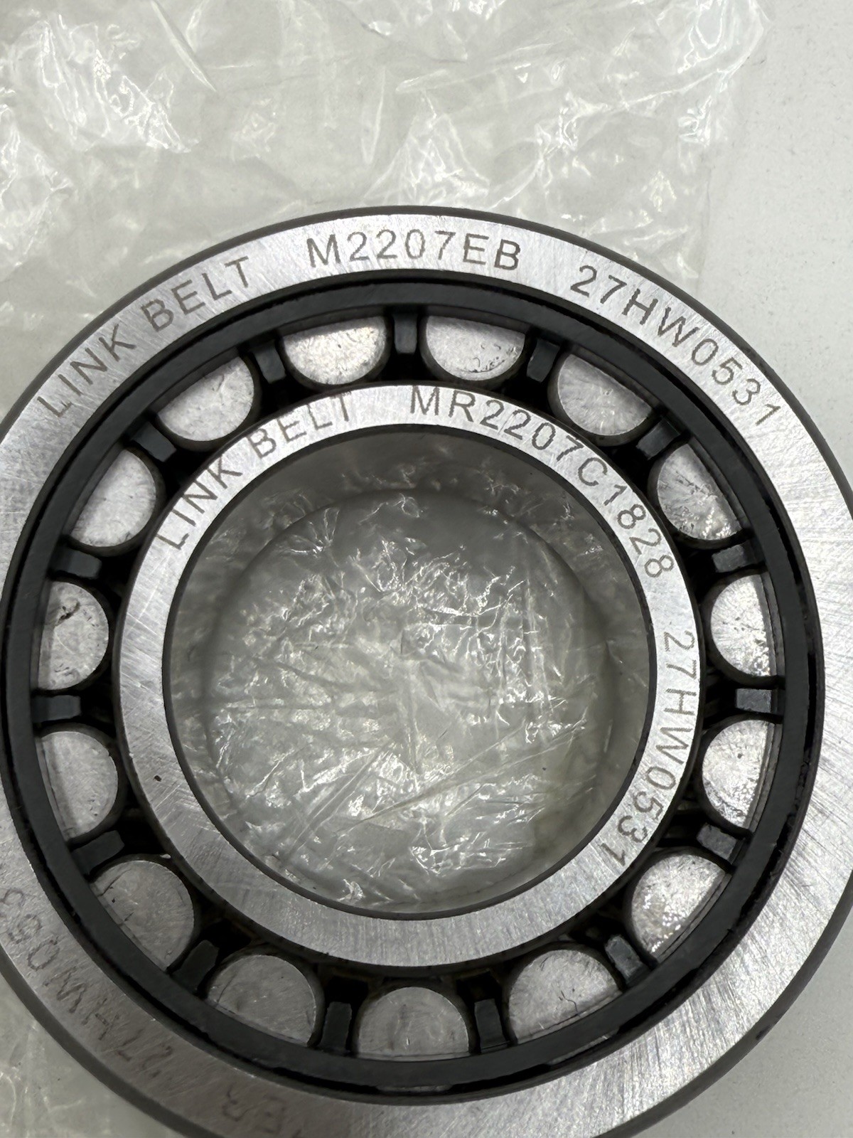MR2207EBC1828 LINK-BELT Cylindrical Roller Bearing Polymeric Retainer 35-ID NEW