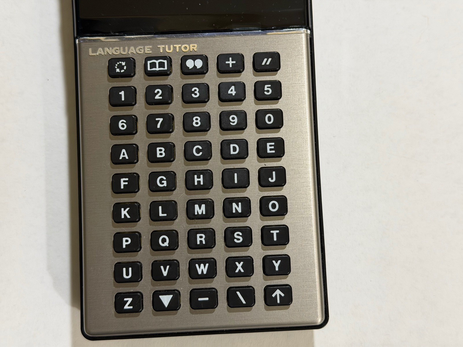 Texas Instruments Language Translator Vintage Spanish Tutor Module w/Case TI (7)