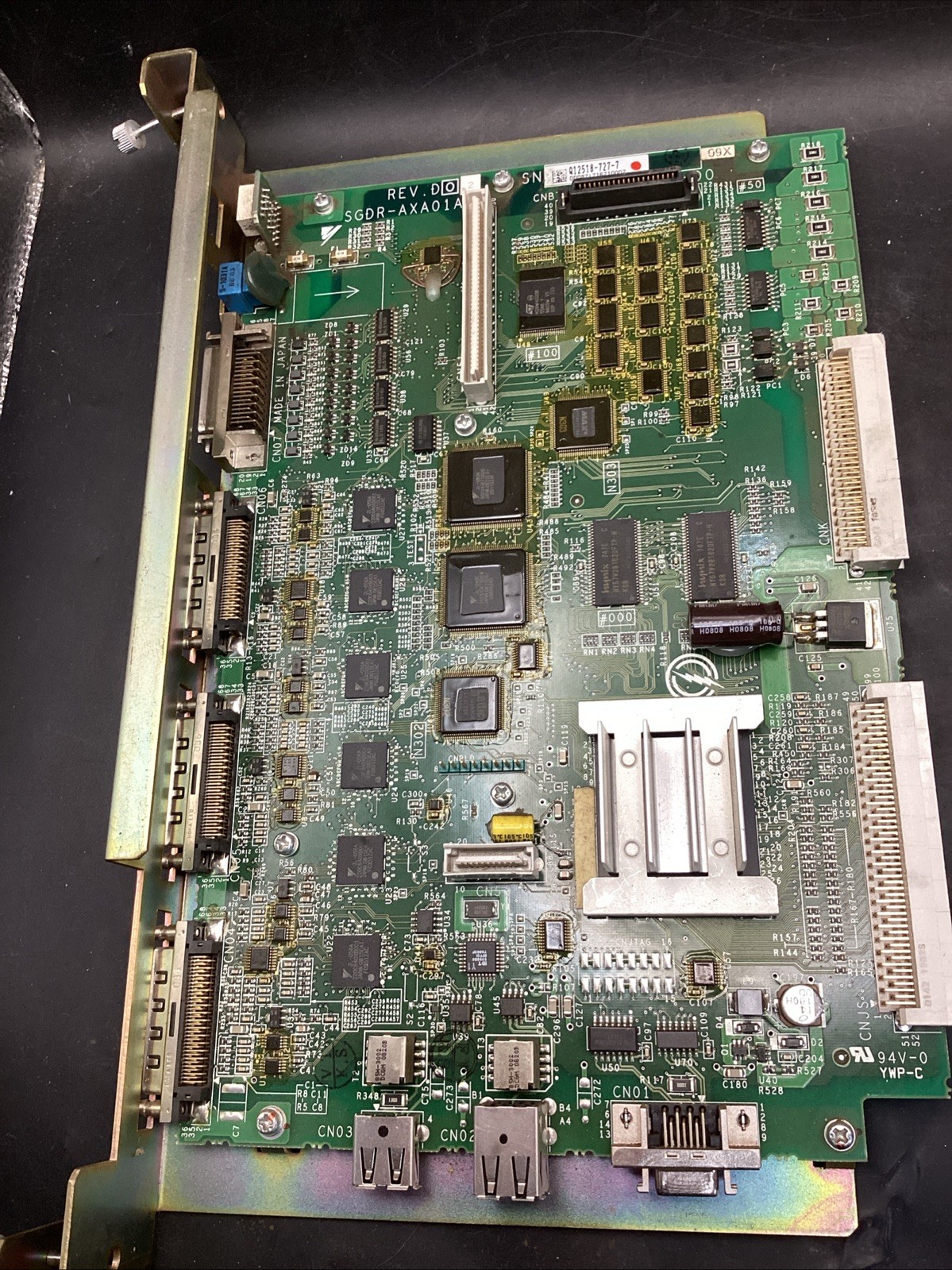 Yaskawa SGDR-AXA01A Rev DO2 DF0200554-DO PC Board Servo Control Axis Board