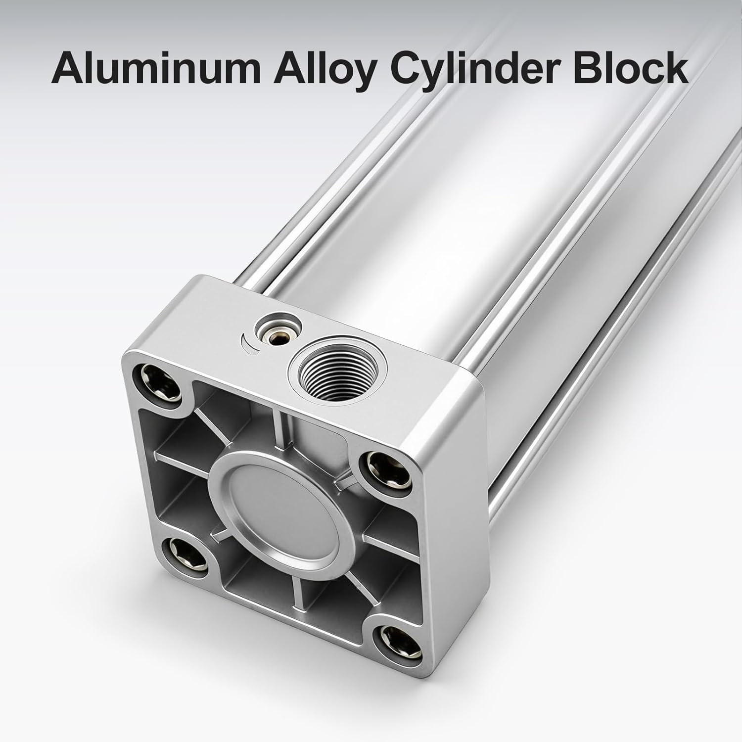 Pneumatic Air Cylinder SC 63 X 100, PT 3/8 Port, 2-1/2″ Bore, 3.94″ Stroke, Sing