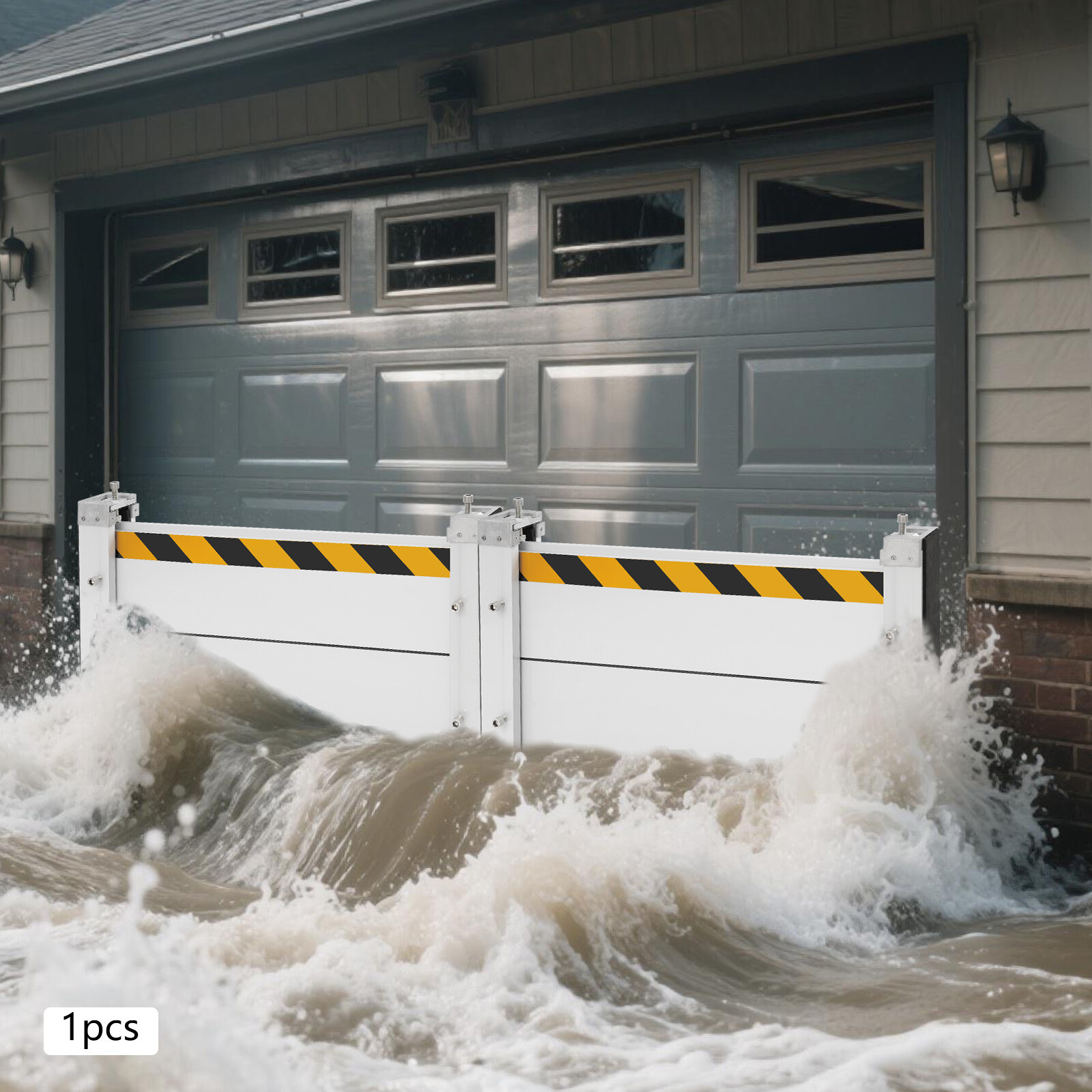 Baffle Flood Protection Barrier Reusable Flood Barrier Flood Protection Barrier