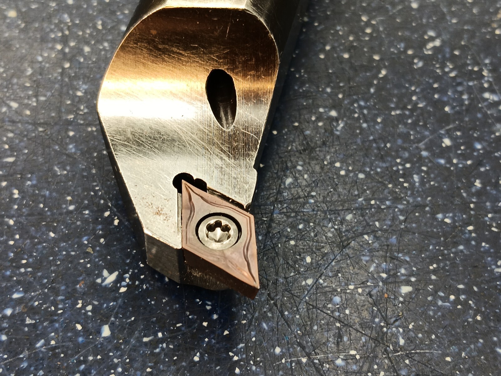 Valenite 1″ Shank A16T SDQPR 3 Coolant Thru Boring Bar DC..32.5.. Inserts 1.0