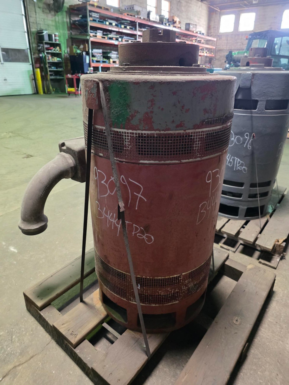 150 HP General Electric AC Vertical 800 RPM Fr B444TP20 WPIBB-VHS 460 V EOK