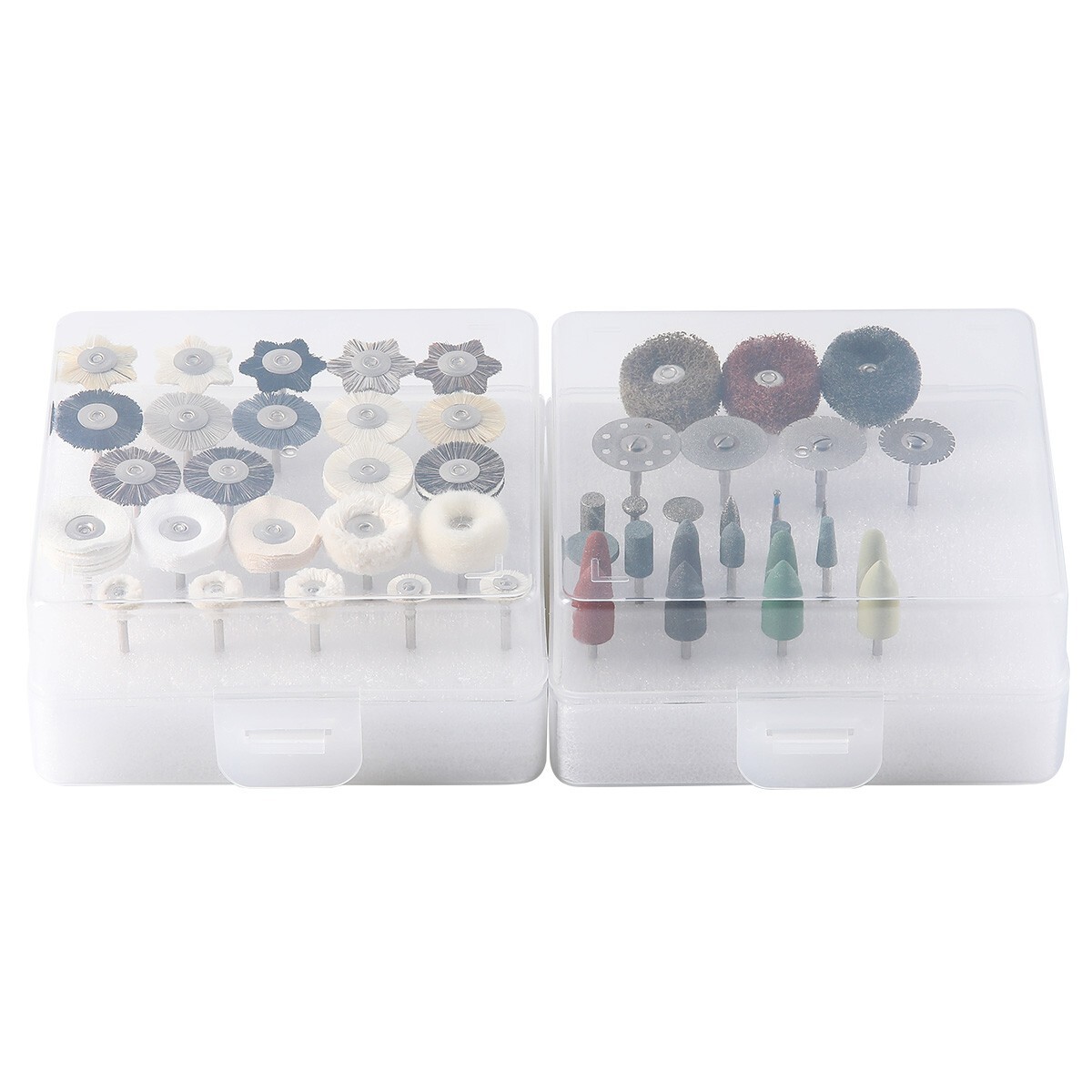 51Pcs/Box Dental Lab Polishing Kit HP Shank For Composite Ceramic 2.35mm