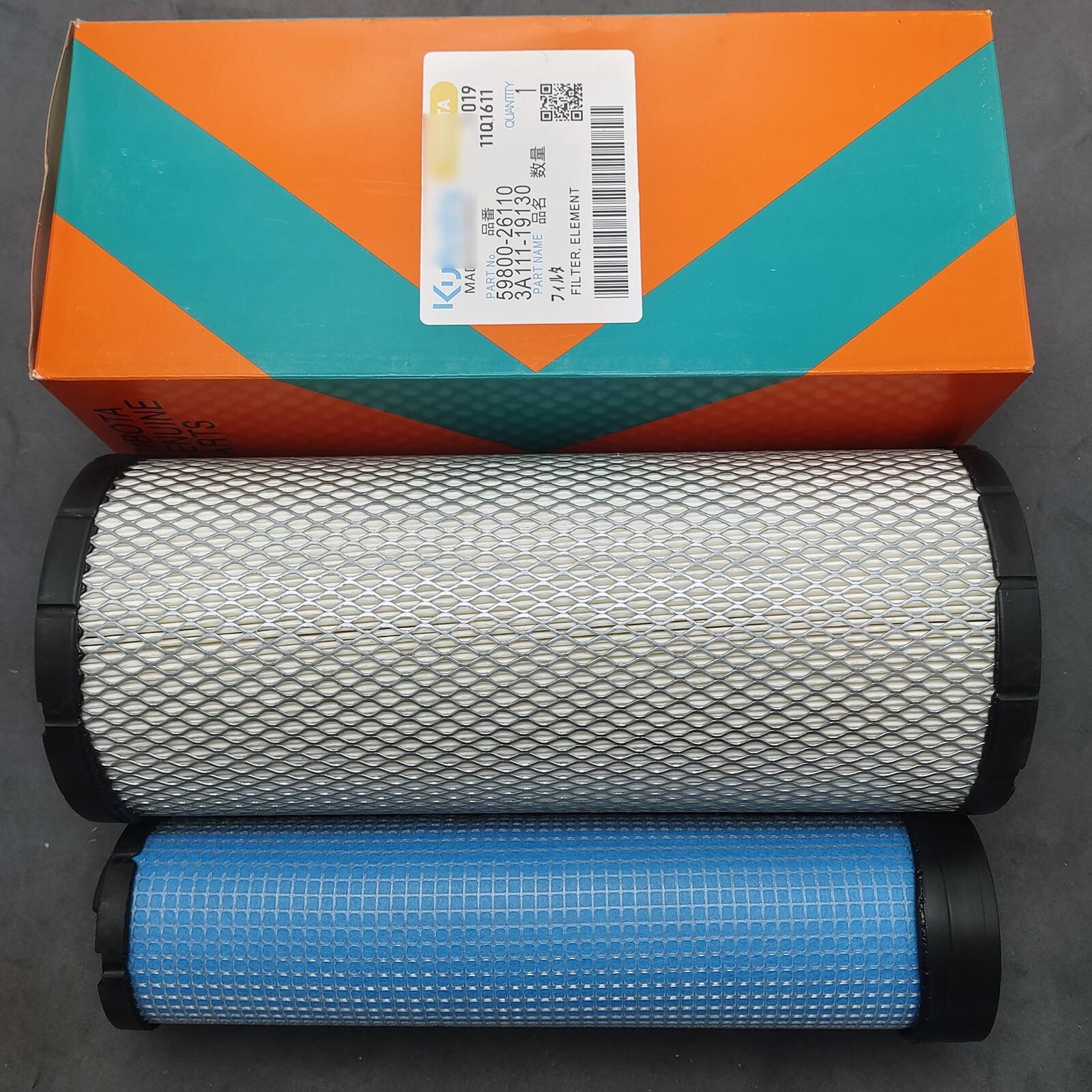 OEM Complete Filter Service Kit for Kubota SVL75 SVL75-2 HST (SN 26157 & Below)