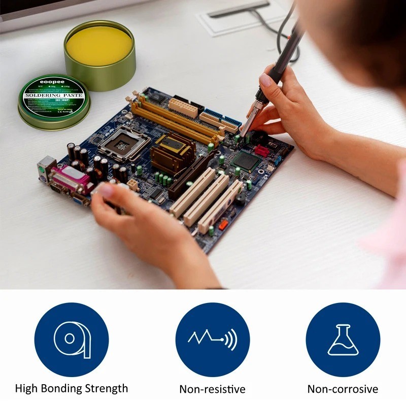 Solder Flux Paste Rosin for Electronics Soldering PCB Repair 10g-500g