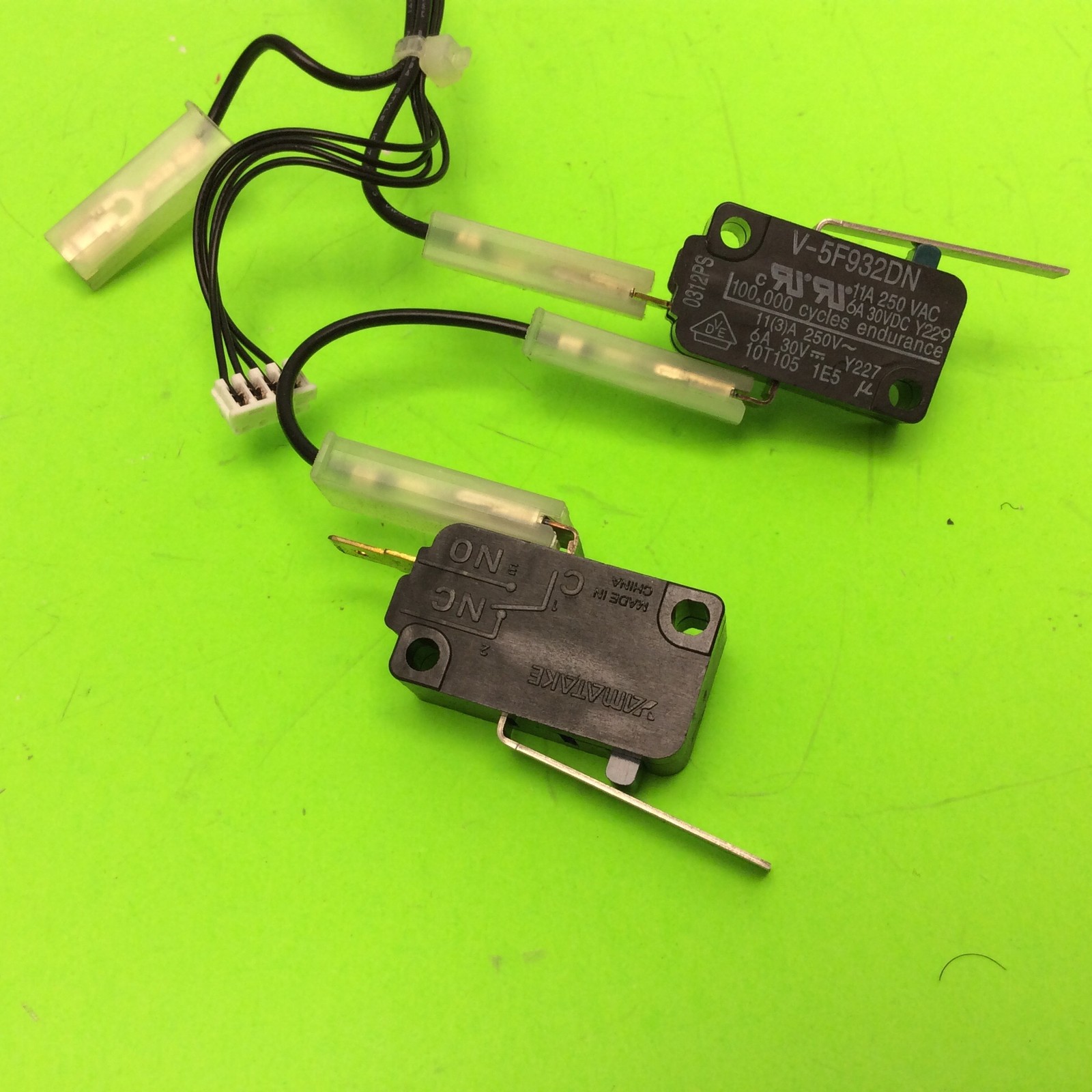 Ricoh Aficio 1013F Photo Copier Internal Switches Button Cable