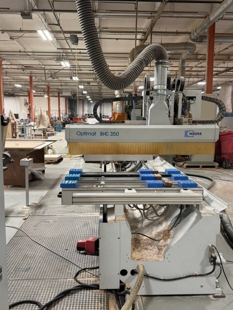 Weeke Optimat BHC 350 Router / CNC Machining Center Homag