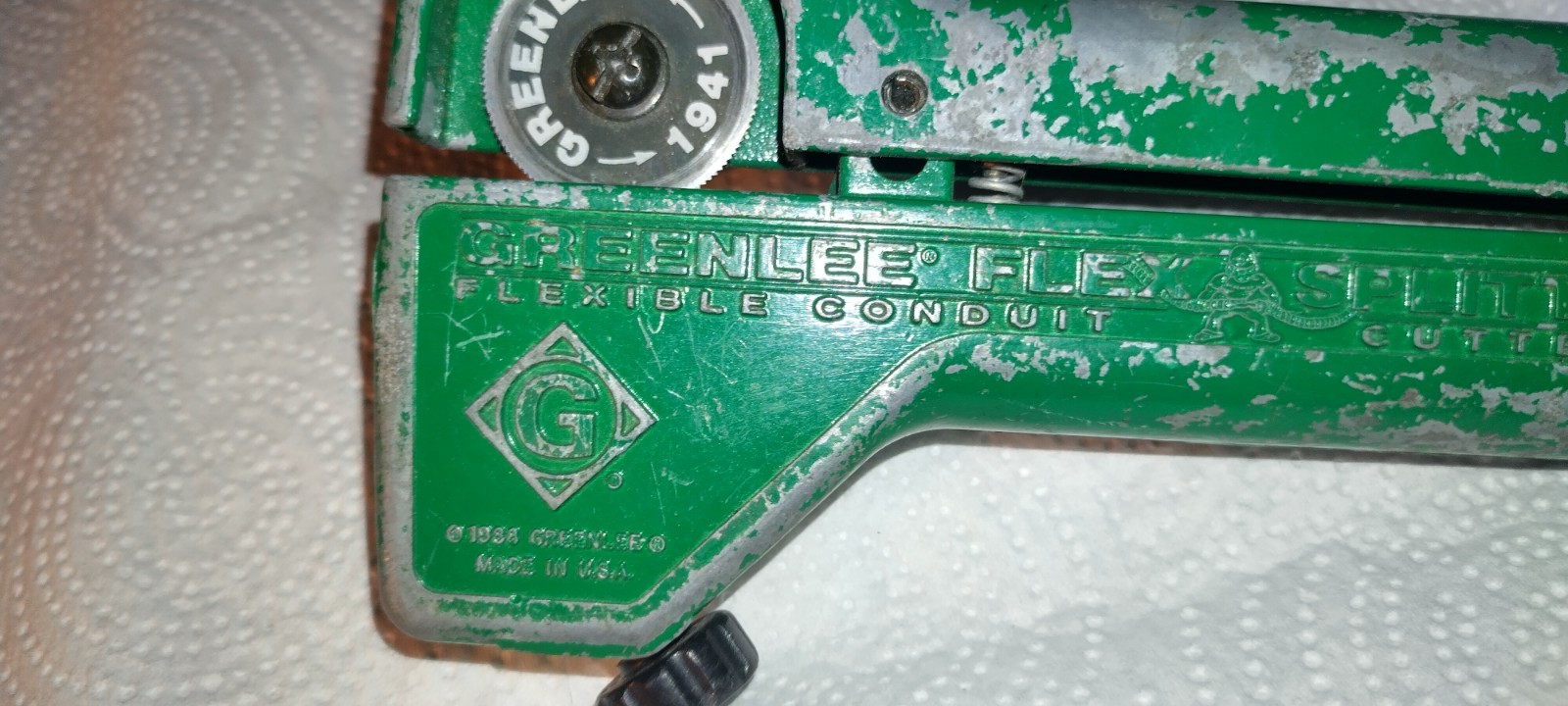 GREENLEE Flex Splitter Flexible Conduit Cutter Tool 1941