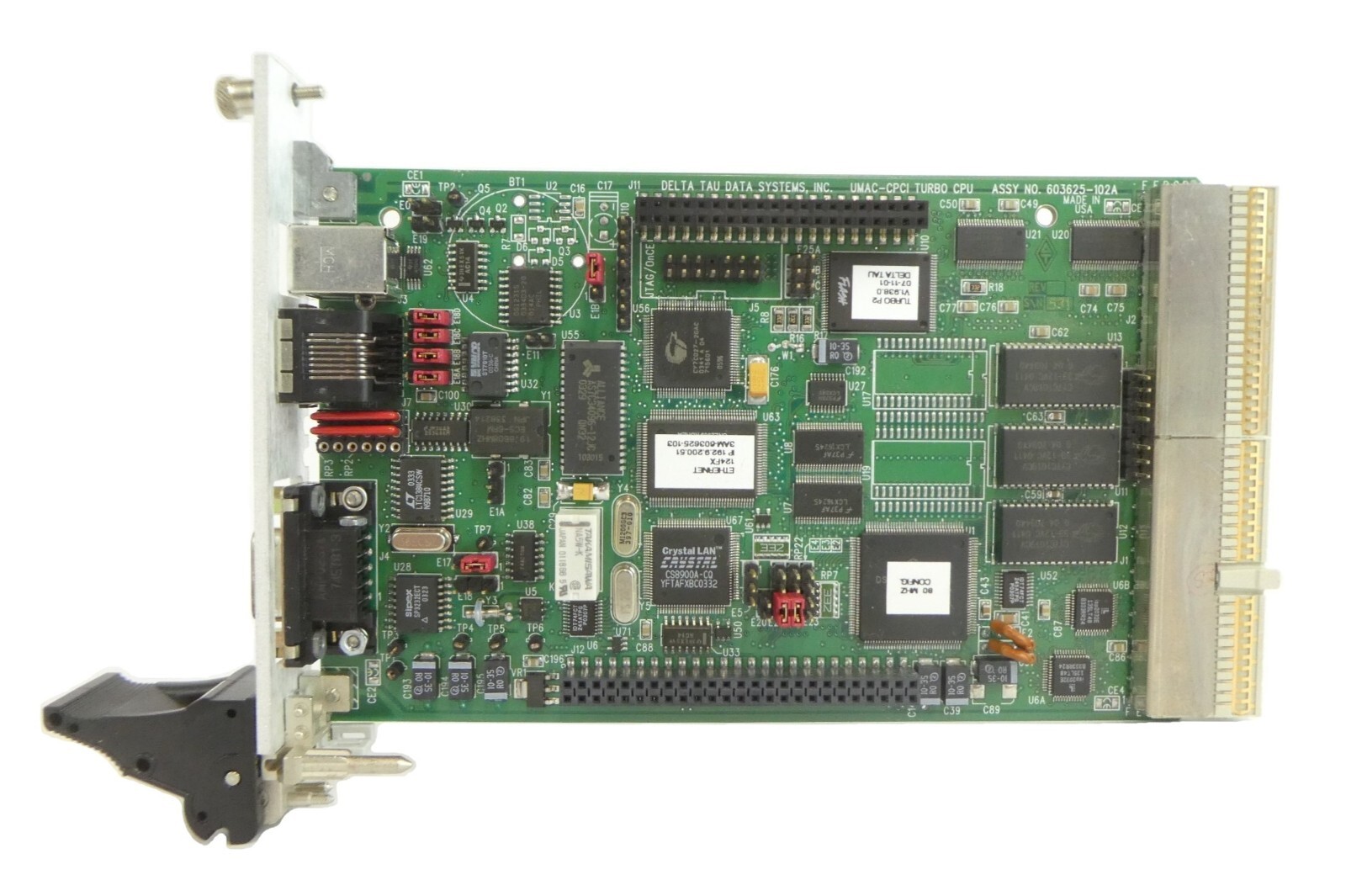 Delta Tau 603625-102A UMAC-CPCI Turbo CPU PCB Card AMAT 0190-26873 Working