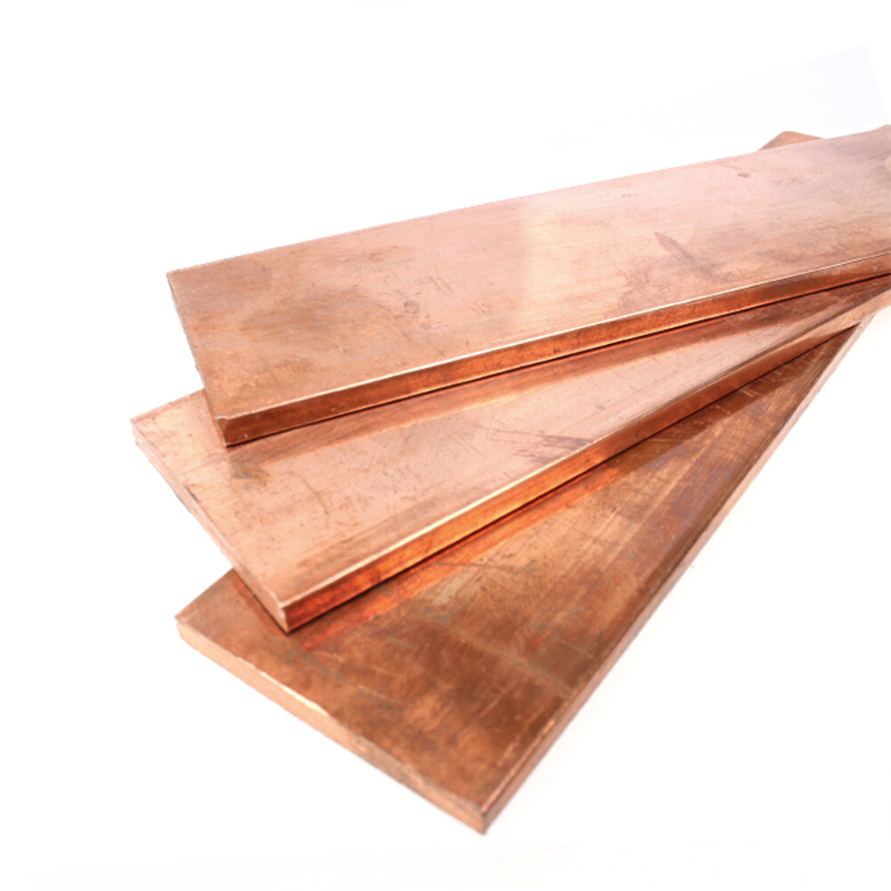 1pcs 99.9% Copper Cu Metal Flat Bar Copper Strip Copper Plate Thick 1.5 – 12mm
