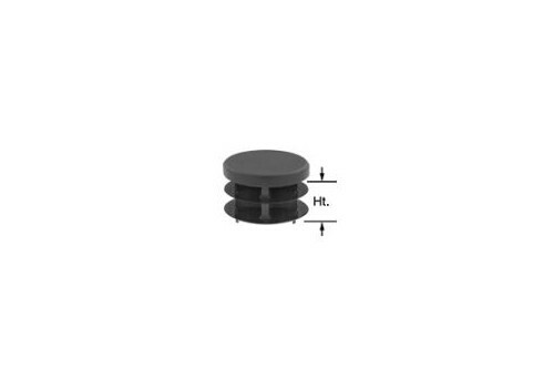 1 1/8″ Inch Round Plastic Plug Insert End Cap Chair Table Glide for 14-24ga Tube