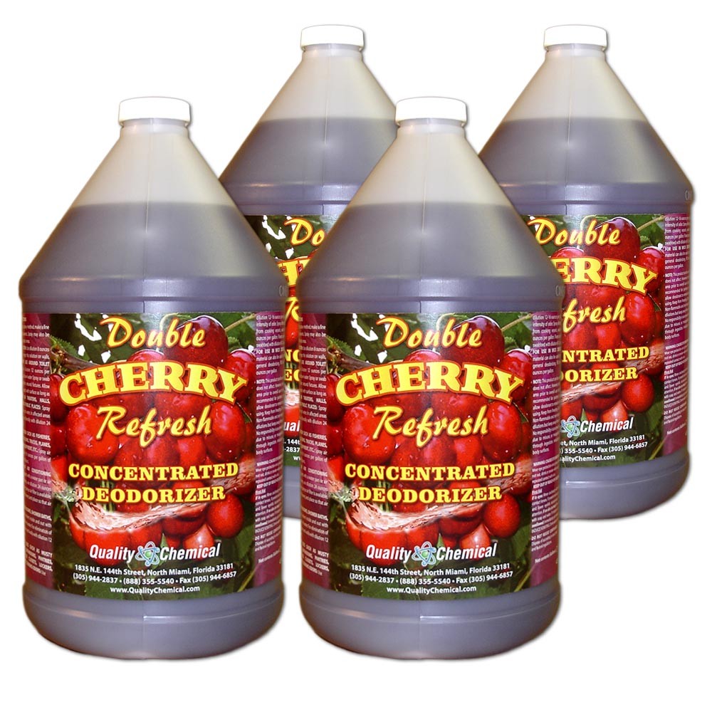 Double Cherry Refresh / Concentrated Economical Deodorant / 4 Gallon Case