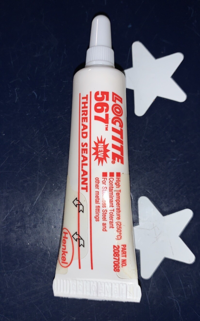 Loctite 2087068 Loctite 567 Thread Sealant Pipe Thread Sealant 6ML ONE Tube