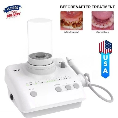 LED Dental Ultrasonic Piezo Scaler Handpiece Bottles Fit EMS Cavitron Woodpecker