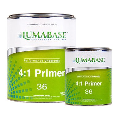Lumabase 4:1 Urethane Primer Kit Gallon – High Build 2K (Includes Activator)