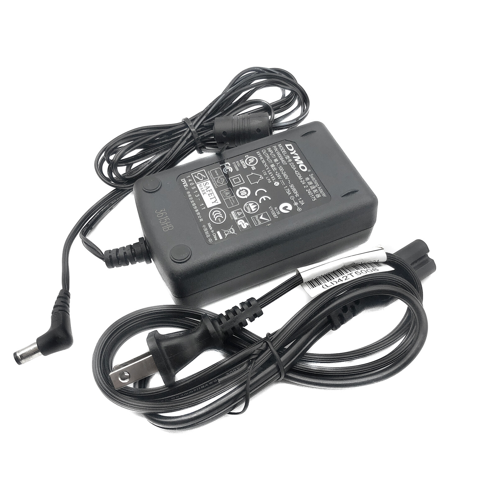 Original DYMO AC Adapter 24V 1.75A Power Supply for DYMO LabelWriter 450 1750110