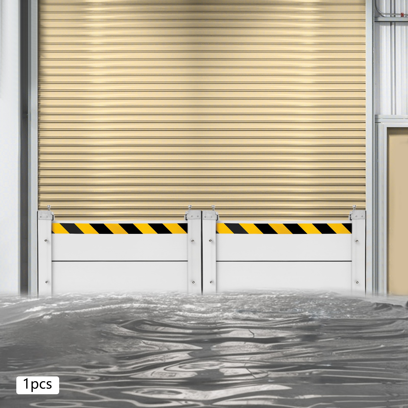 Baffle Flood Protection Barrier Reusable Flood Barrier Flood Protection Barrier