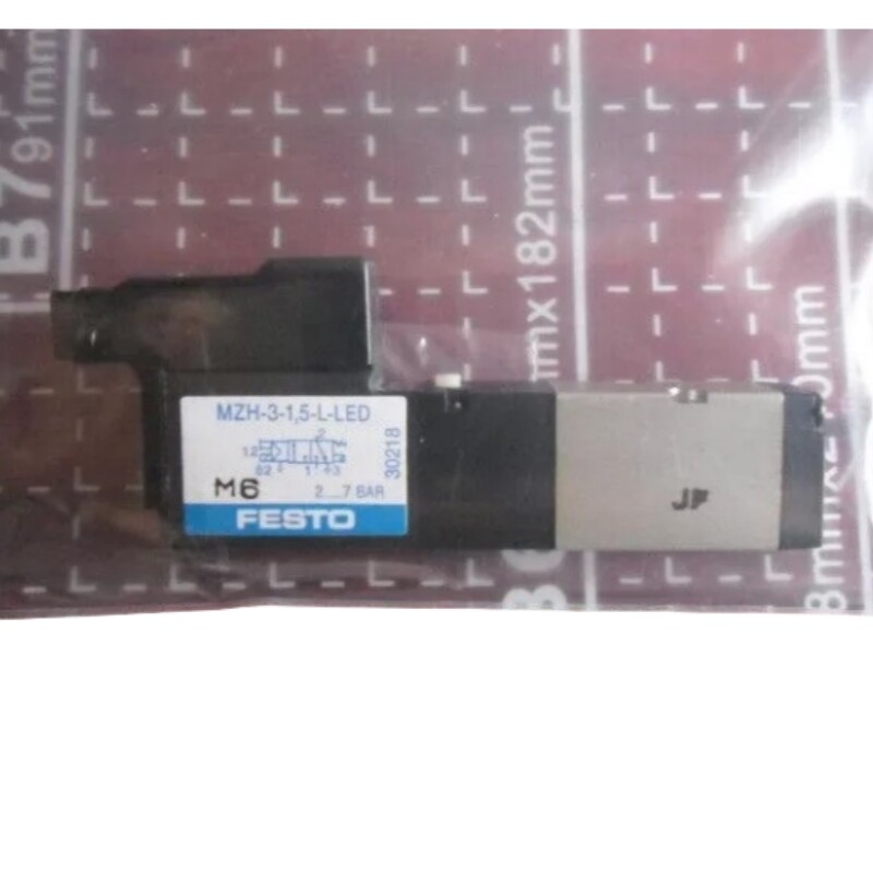 1PC New Festo MZH-3-1 5-L-LED Solenoid Valve In Box Brand New