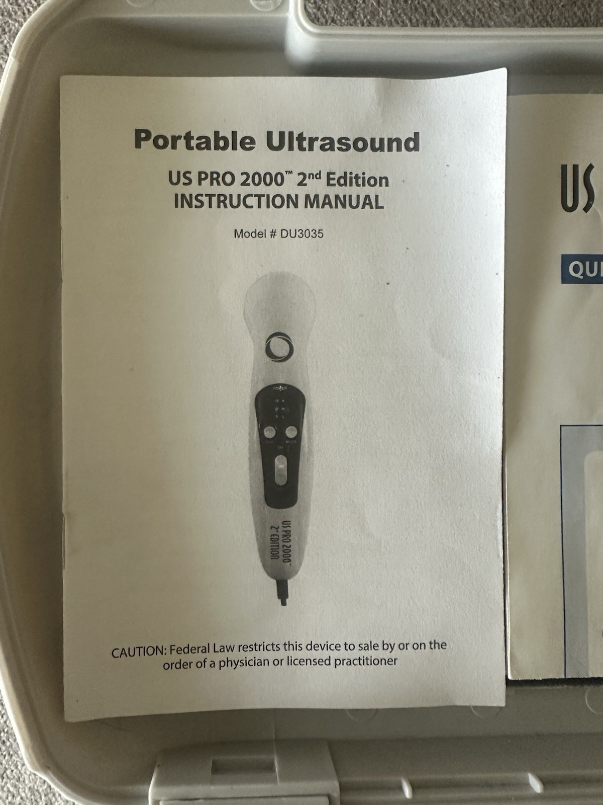 US Pro 2000 Professional Series Portable Device Ultrasound 2nd Edition