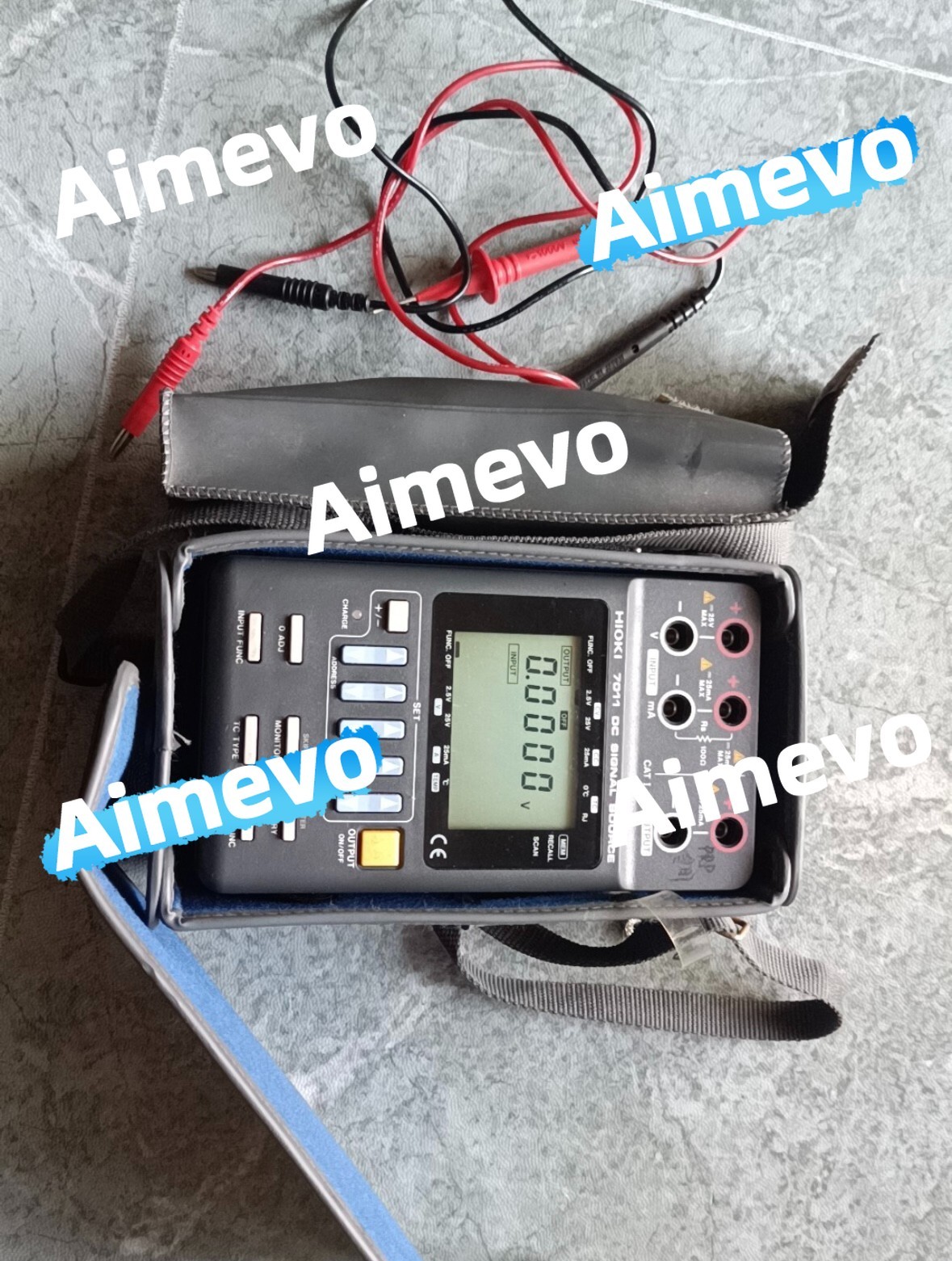 USED HIOKI 7011 0-25.000V 25.000mA DC Signal Source