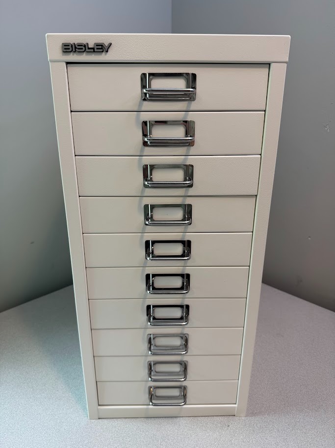 NEW! Bisley 10 Drawer MultiDrawer – Traffic White **REDUCED PRICE**