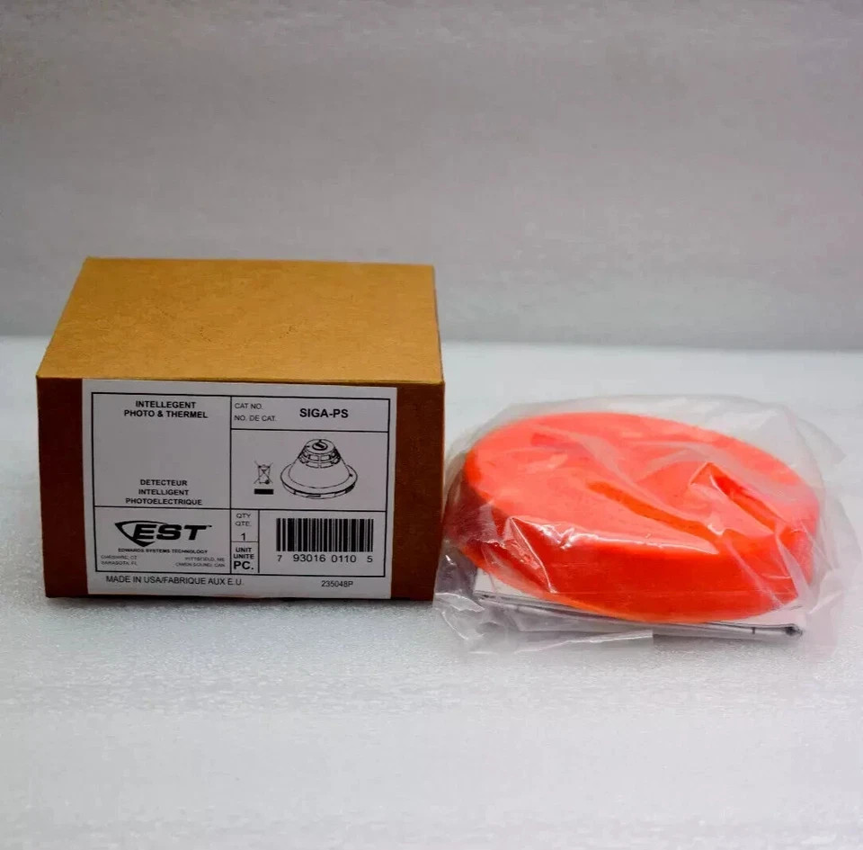 PACK OF 30 EDWARDS EST SIGA-PS SIGA PS PHOTOELECTRIC SMOKE DETECTOR INTELLIGENT
