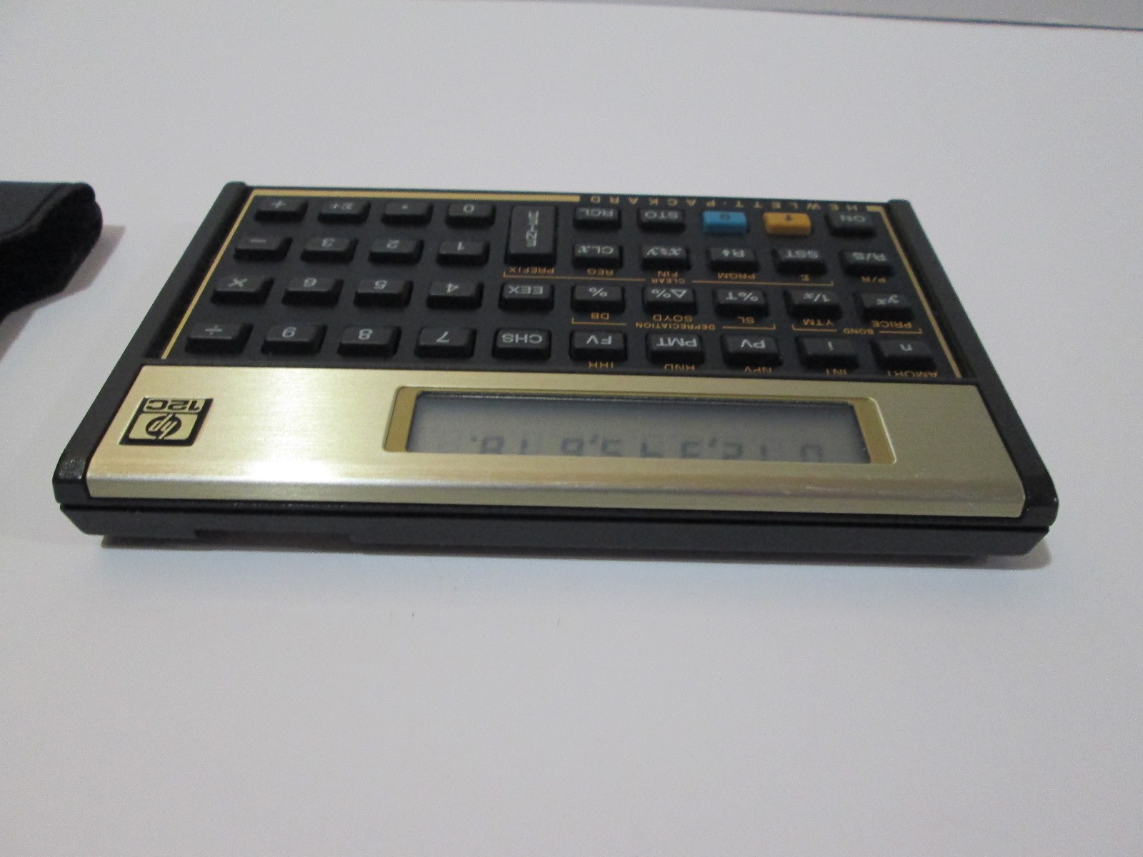 Vintage HP 12C Financial Programmable Calculator Made in Malaysia With Case