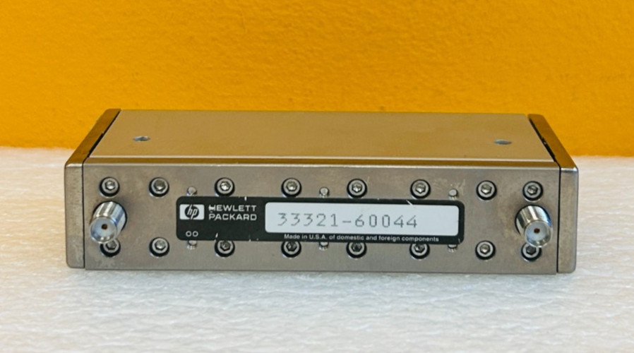 HP Agilent 33321-60044 4 GHz, 0-60 dB, SMA (F) Programmable Attenuator. Tested!