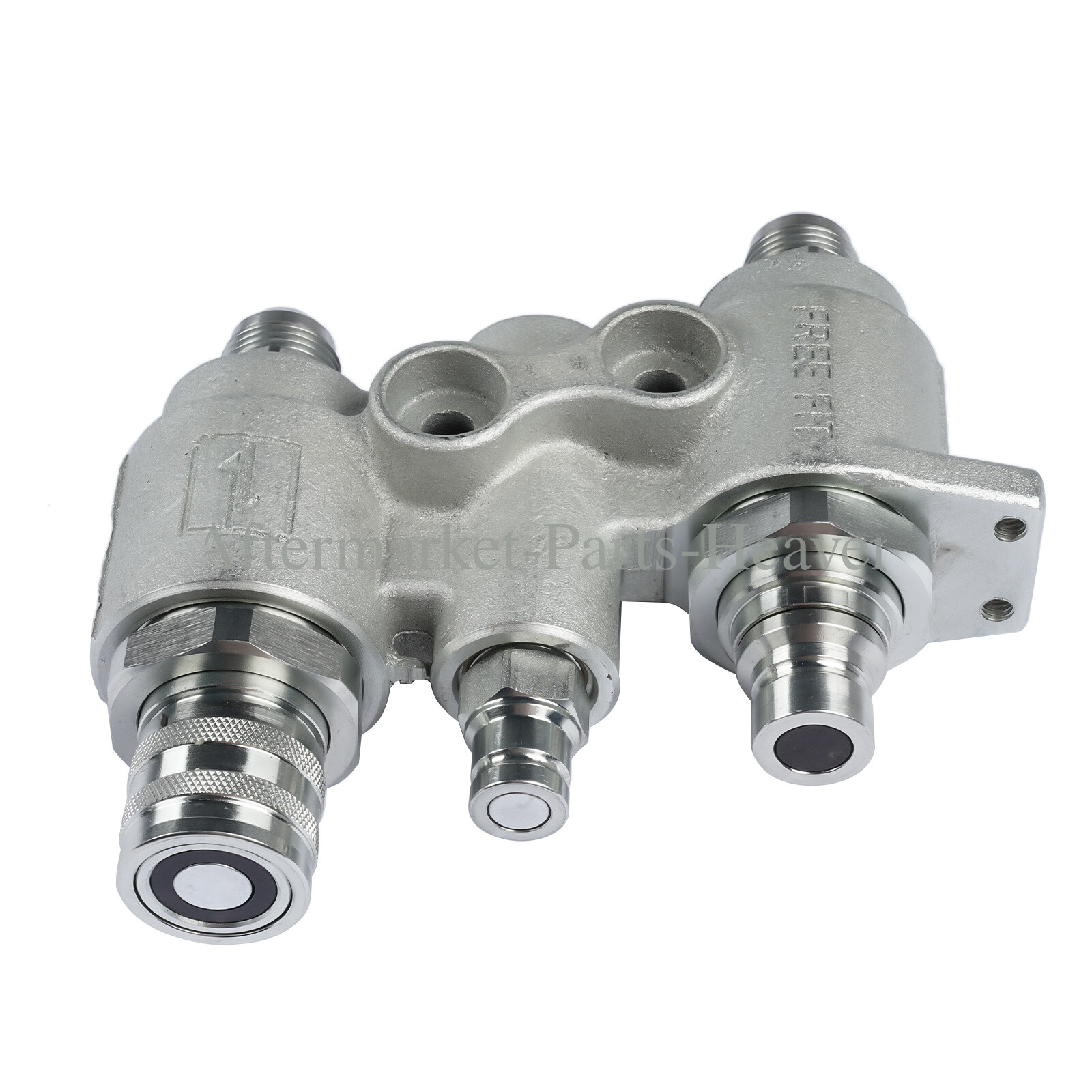 Hydraulic Quick connect flat face block for Bobcat S205 S220 S250 S300 S330